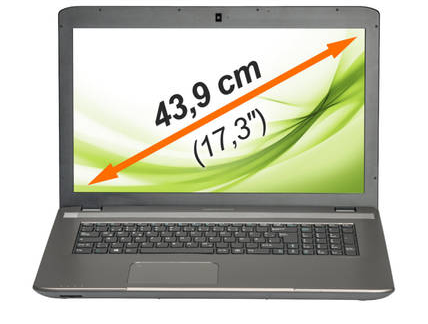Medion Akoya E7223 (MD 98856) 17,3″ Notebook mit Intel Core i3-3110M und 8 GB Ram für 383,95 Euro inkl. Versand