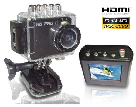 [MEINPAKET] Fast 25% Ersparnis! HD PRO 1 Action Cam Full HD mit 5 Megapixel und 1,5 Zoll LCD Display für nur 93,99 Euro inkl. Versand