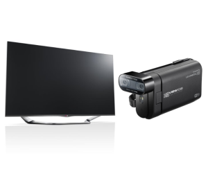[AMAZON] Knaller! LG 55LA6918 55″ 3D LED-TV und 3D-Camcorder für zusammen nur 899,- Euro inkl. Versand (Preisvergleich: 1434,- Euro)