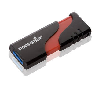 Poppstar “flap” USB 3.0 Stick mit satten 32GB Speicher nur 10,99 Euro inkl. Versand