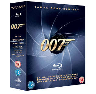 Blu-ray Knaller! James Bond Collection Blu-ray Box für nur 14,99 Euro inkl. Versand