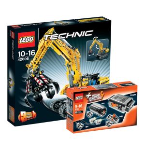 [GALERIA-KAUFHOF] Lego Technik 42006 Raupenbagger + Motor Set 8293 zusammen nur 62,99 Euro inkl. Versand (Vergleich 75,-)