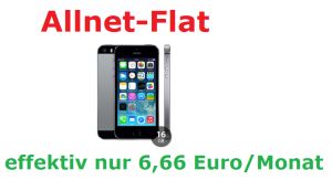 [SPARHANDY.DE] Top! Otelo Allnet Flat M und Apple iPhone 5S 16GB für einmalig 89,- Euro + 24,99 Euro pro Monat!
