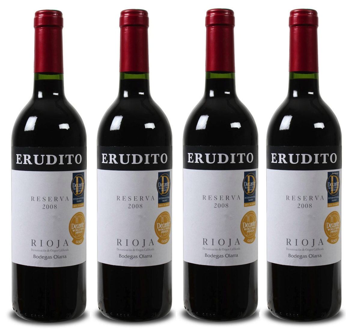 Edler Tropfen! Mehrfach goldprämierter Bodegas Olarra – Erudito – Rioja Reserva DOC in 6er Kiste nur 33,44 Euro inkl. Anlieferung