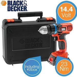 [iBOOD] Black & Decker 14,4V Bohrschrauber mit Lithium-Ionen-Akku für nur 65,90 Euro inkl. Versand!