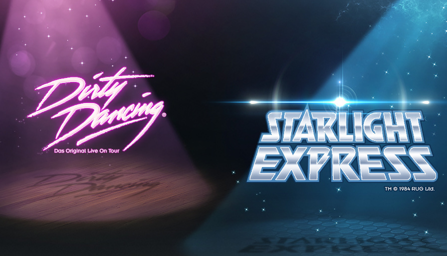 Tickets für die Musicals Starlight Express und Dirty Dancing zu sehr guten Preisen