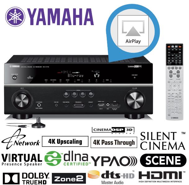 値下げ】YAMAHA AVレシーバー RX-V773 - オーディオ機器