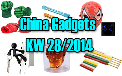 [CHINA GADGETS] Die besten ChinaGadgets und China-Schnäppchen aus KW 28/2014
