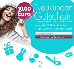 [EIS.DE] 10,- Euro Neukundengutschein mit einem Mindestbestellwert von nur 30,- Euro für den Erotikshop Eis.de!