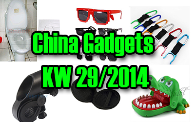 [CHINA GADGETS] Die besten ChinaGadgets und China-Schnäppchen aus KW 29/2014