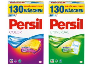 Preisfehler bei Amazon: 130 Waschladungen Persil Color oder Persil Universal als Pulver oder Gel für je nur 19,99 Euro!