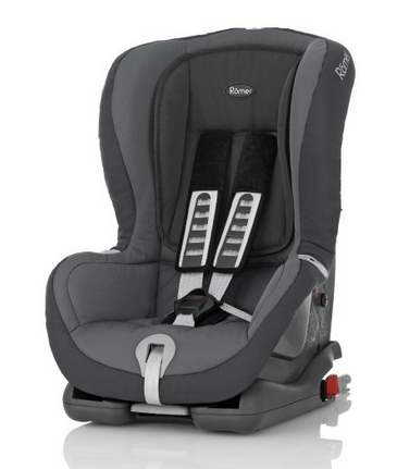 Sicherheit zu erst! Römer Autositz DUO plus, Gruppe 1 (9-18kg), Kollektion 2014, Stone Grey für nur 179,- Euro inkl. Versand