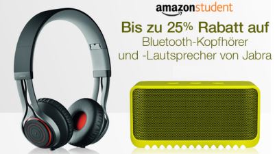 Für Studenten! Bis zu 25% Rabatt auf viele Jabra-Produkte