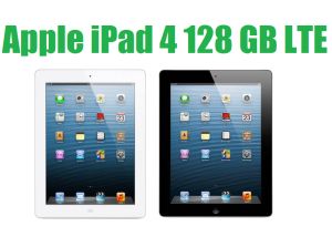 Apple iPad 4 LTE mit fetten 128GB Speicher in weiß (ME407) oder schwarz (ME406) für je nur 539,- Euro inkl. Versand!