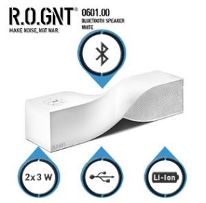 ROGNT 0.601.00 Bluetooth-Lautsprecher mit eingebautem Mikrofon und Geräuschunterdrückung für nur 30,90 Euro inkl. Versandkosten!