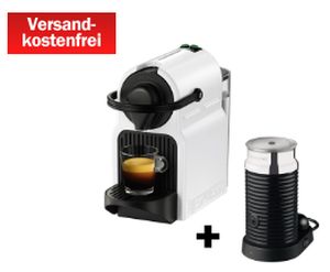 Top! KRUPS Nespresso Inissia XN 1011 Kapselmaschine mit Milchaufschäumer im Bundle für nur 99,- Euro inkl. Versand!