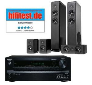 Sparset! Onkyo TX-NR535 5.2 AV-Netzwerk-Receiver und Audio Pro Avanto 5.0 System für nur 666,- Euro inkl. Versand