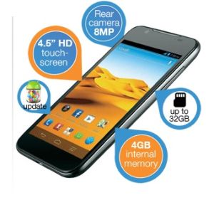 iBOOD Liveshopping Angebot: ZTE Grand-X Pro Android 4.1 Smartphone mit 4,5″ Display und1280*720 Pixel nur 105,90 Euro!