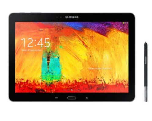 Samsung Galaxy Note 10.1 2014 Edition Tablet (10,1 Zoll Touchscreen, 3GB RAM, 8 Megapixel Kamera, WiFi, Android 4.3) schwarz für nur 349,90 Euro inkl. Versand