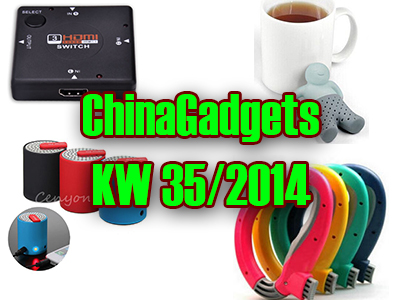 Die besten ChinaGadgets und China-Schnäppchen aus KW 35/2014