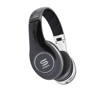 SOUL SL150 Pro HD (schwarz) – On-Ear-Kopfhörer in edler Hochglanz-Optik (3-Knopf-Fernbedienung, Mikrofon) für nur 44,- Euro inkl. Versand
