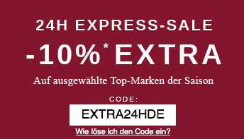 24h Express-Sale bei Zalando! 10% Extrarabatt auf ausgewählte Marken für Damen!