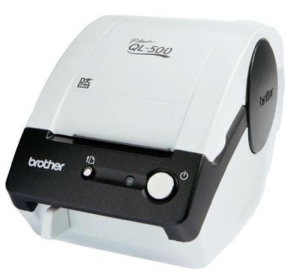 Etiketten-Drucker Brother QL-500BW Thermodirekt (300x300dpi Etikettenbreite) nur 19,45 Euro inkl. Versand
