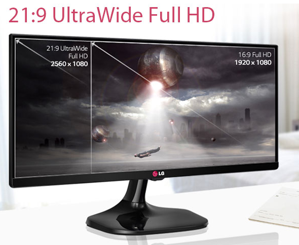 Fett! 25″ LG Ultra Wide (21:9) LED Monitor für nur 149,- Euro inkl. Versand (Vergleich 176,-)
