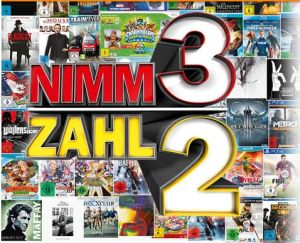Nimm 3 zahl 2 Aktion bei Media Markt: Auch viele PS4 und Xbox One dabei