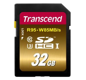 Transcend SDXC UHS-I U3 Extreme 32GB Speicherkarte (95MB/s Lesen, 85MB/s Schreiben) für nur 32,90 Euro inkl. Versand!