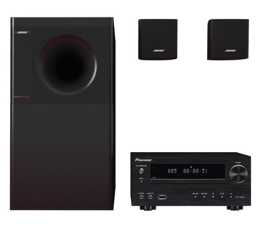 BOSE 62903 Acoustimass 3 Stereo Speaker System inkl. Pioneer X-HM51-K schwarz für nur 399,- Euro inkl. Versand