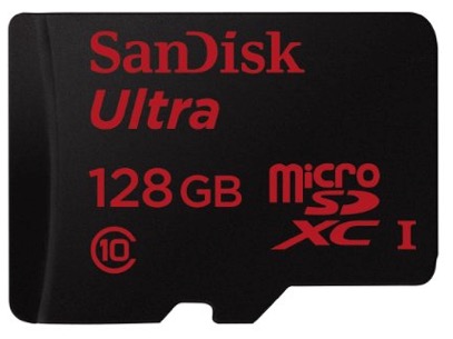 SanDisk UHS-I Ultra Class10 microSDXC 128GB Speicherkarte nur 66,90 Euro inkl. Versand