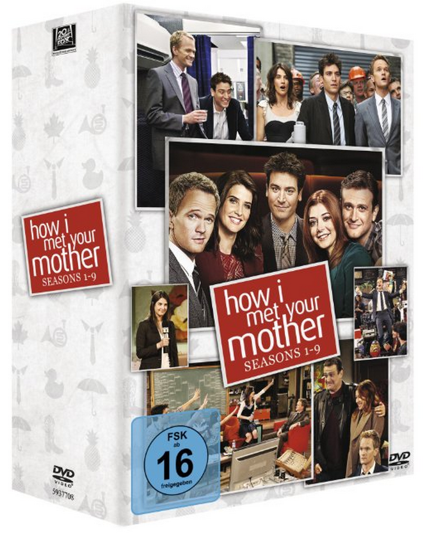 How I met your Mother – Season 1-9 Complete Box [27 DVDs] für nur 69,97 Euro inkl. Versand