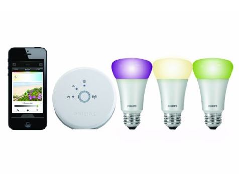 Philips Hue Connected Bulb Starter Pack mit 3x 9W A60 E27 inkl. Bridge nur 129,90 Euro