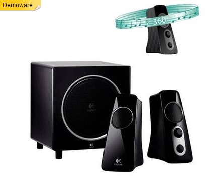 Logitech Speaker System Z523, dark für nur 40,88 Euro inkl. Versand