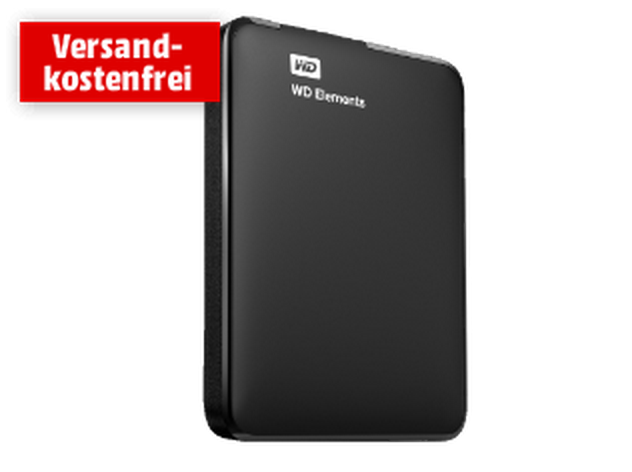 Knaller! WD Elements 500GB USB 3.0 externe Festplatte für nur 29,- Euro inkl. Versand bei Mediamarkt
