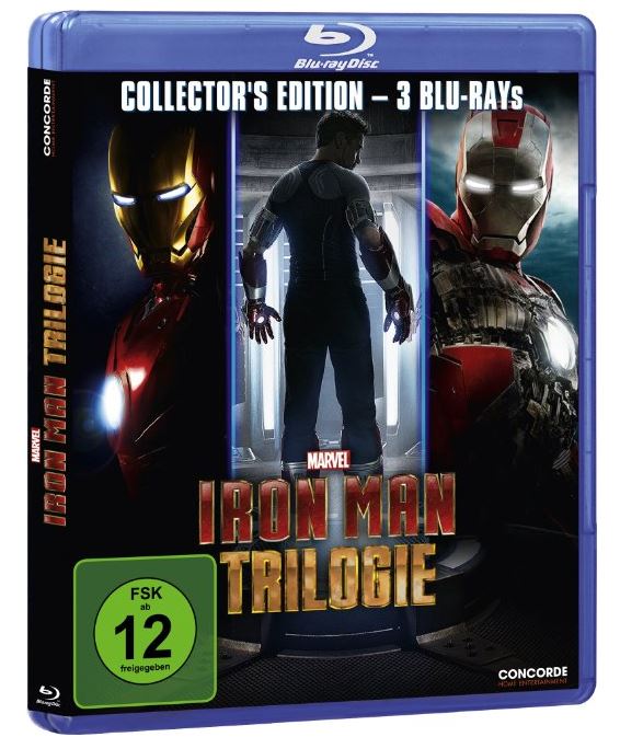 Iron Man – Trilogie (Collector’s Edition) nur 10,98 Euro bei Prime inkl. Versand