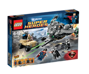 LEGO Super Heroes 76003 Superman – Aufruhr in Smallville für nur 25,46 Euro inkl. Versand bei Real!