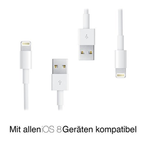aLLreli – 3M Extra Langes Premium Lightning USB Kabel für nur 7,50 Euro bei Amazon oder 2x iProtect Lightning USB Ladekabel für 1,98 Euro inkl. Versand!