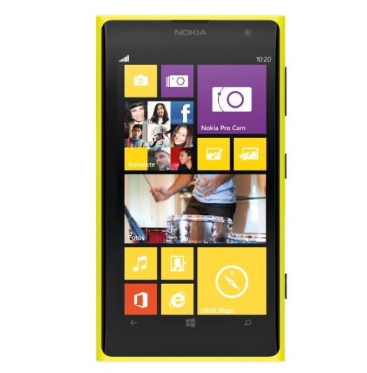 Nokia Lumia 1020 WP 8 Smartphone mit 32GB in verschiedenen Farben für je nur 249,- Euro inkl. Versand