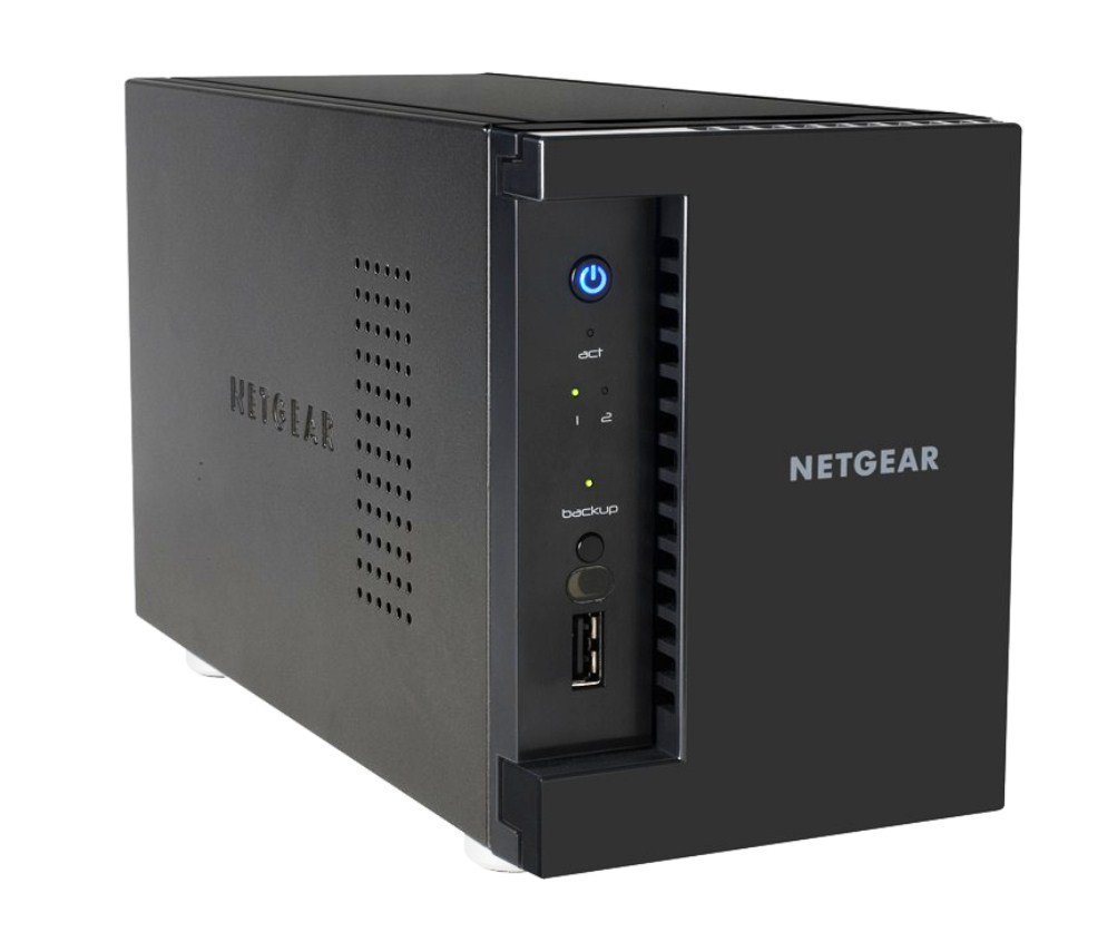Schnell! Netgear RN10200-100EUS ReadyNAS System (2-Bay Diskless, SATA II, 2x USB 3.0) für nur 95,20 Euro