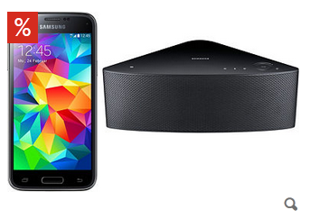 Knaller! Samsung Galaxy S5 Mini inkl. Samsung M7 WAM750 Wireless Lautsprecher nur 307,99 Euro inkl. Versand für Neukunden
