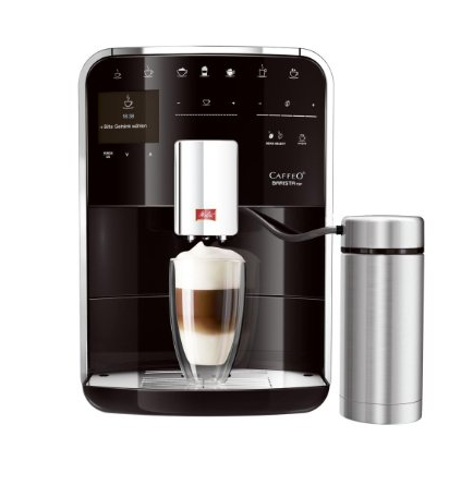 Melitta F77/0-102 Kaffeevollautomat Caffeo Barista TSP Premium mit Milchsystem Edelstahl, schwarz für nur 1049,- Euro inkl. Versand