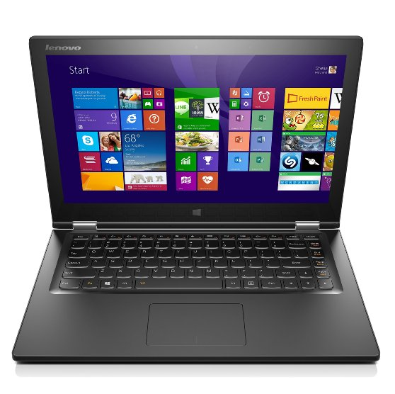Lenovo Yoga 2 13 13,3 Zoll Convertible Ultrabook (Intel Core i5-4210U, 2,7GHz, 4GB RAM, 256GB SSD, Touchscreen, Win 8.1) schwarz für nur 644,19 Euro inkl. Versand
