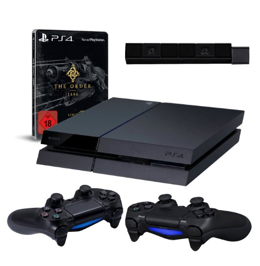 Sony Playstation 4 – The Order: 1886 + 2 Controller + Cam nur 454,- Euro inkl. Versand