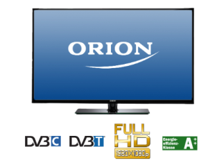 Noch da: Großer Fernseher für kleines Geld: 50″ Full HD LED-TV ORION CLB50B1100 für nur 299,- Euro bei Media Markt!