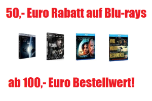 Ab 23. Februar! 50,- Euro Rabatt beim Kauf von Blu-rays im Wert von 100,- Euro bei Amazon.fr!