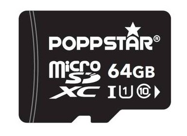 Poppstar Micro SDHC 64GB inkl. SD-Adapter Class10 nur 24,90 Euro inkl. Versand
