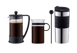 Bodum Kaffee Set Brazil inkl. Kaffeebereiter, Travel-Becher und Glastasse mit Löffel nur 24,99 Euro inkl. Versand