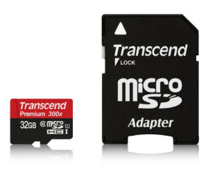 Transcend Premium Class 10 microSDHC 32GB Speicherkarte mit SD-Adapter für nur 11,88 Euro inkl. Prime-Versand!